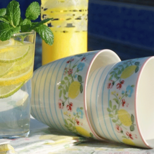 Greengate lattekoppar limona