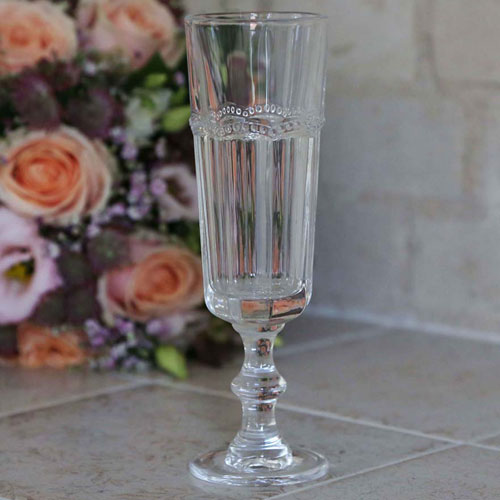 Chic antique champagneglas