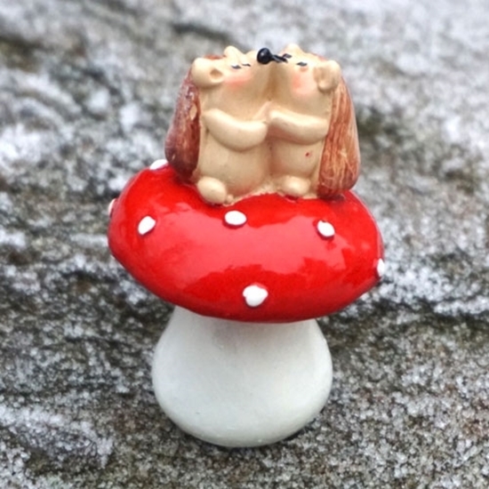 Bild på Igelkottar på svamp