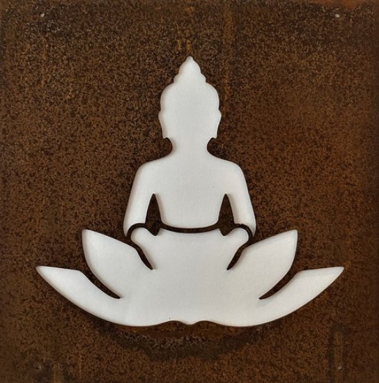 Bild på Skylt till armeringsnät - Buddah lotus