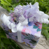 Bild på Paket Lila blommor och fjärilar