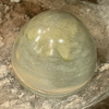 Bild på Drejat tvådelat ägg  koppargrön