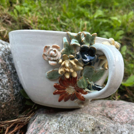 Bild på Kopp Blommor