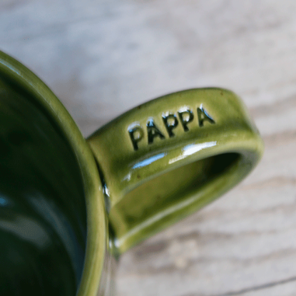 Bild på Kopp pappa grön