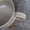 Bild på Kopp Mamma Beige  Glansig