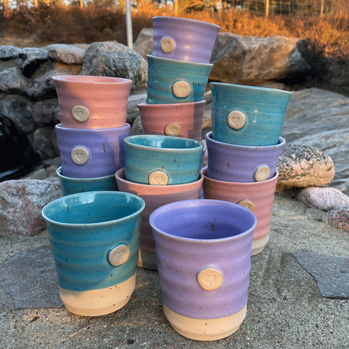Lattekopp Timmervikens keramik